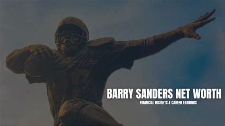 Unveiling Barry Sanders' Career Earnings: Discoveries And Financial Insights