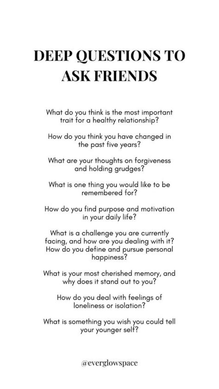 Uncover Hidden Truths With Deep Questions For Friends