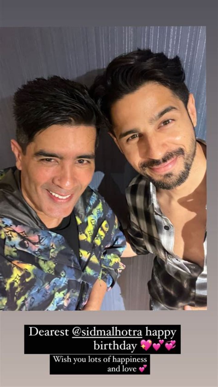 Sidharth Malhotra And Manish Malhotra's Unstoppable Influence