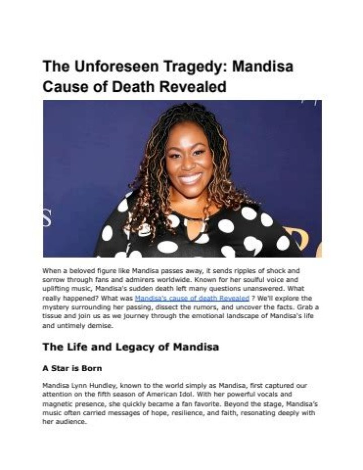 Discoveries And Insights For Disaster Preparedness